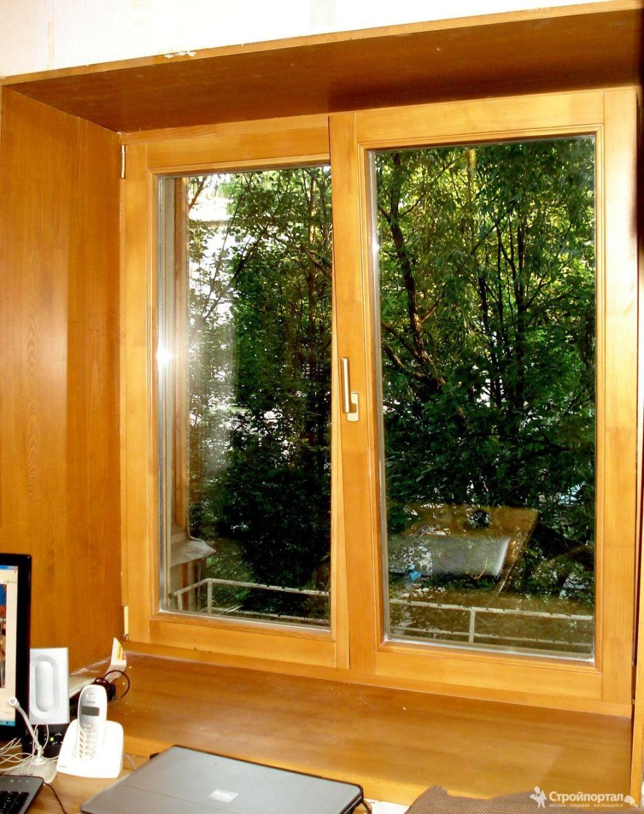 Деревянные откосы на окна