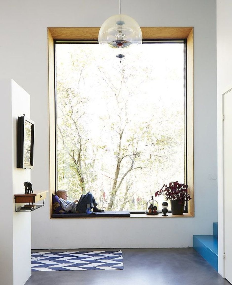 Окно без подоконника