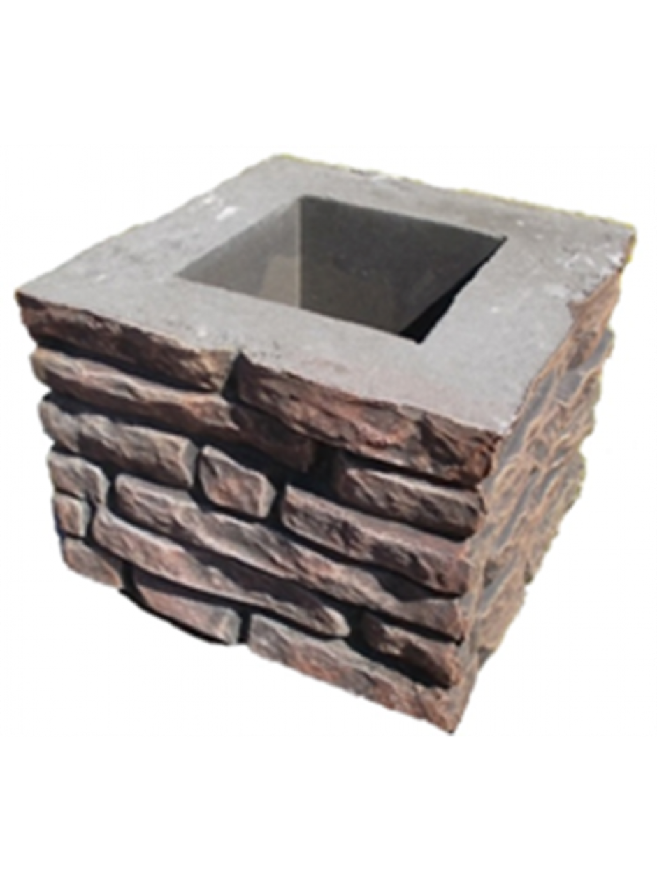 Стеклопластиковая форма для наборного столба