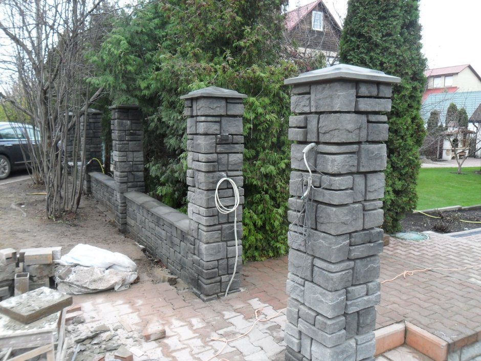 Форма для заливки бетона блоков