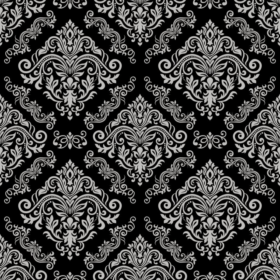 Черные узоры
