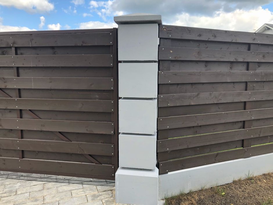 Формы для заборных блоков