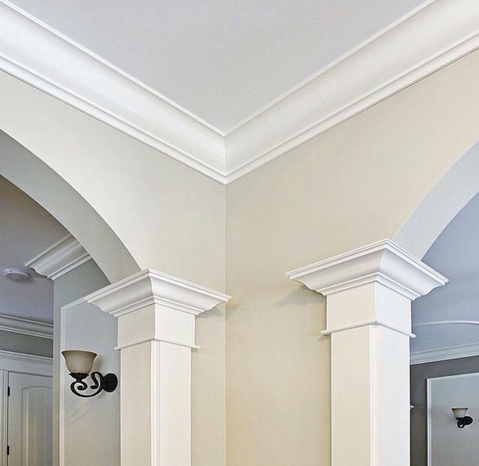 Пенопластовый декор для потолка