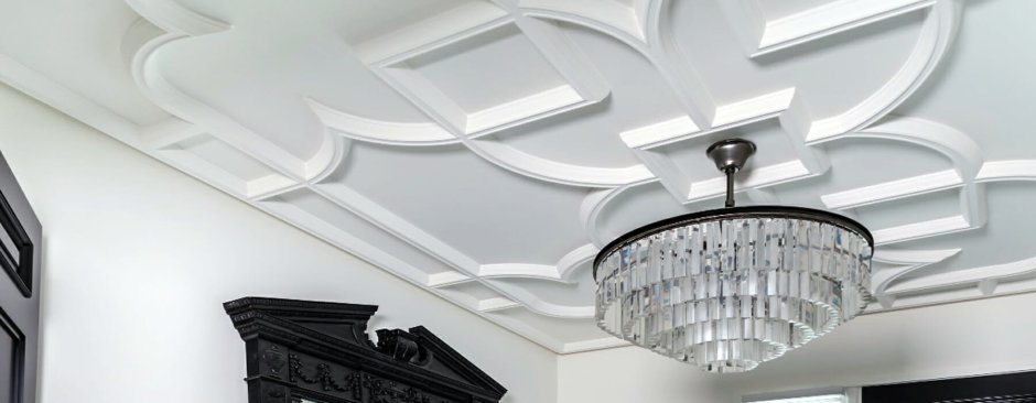 Потолочные композиции лепнина