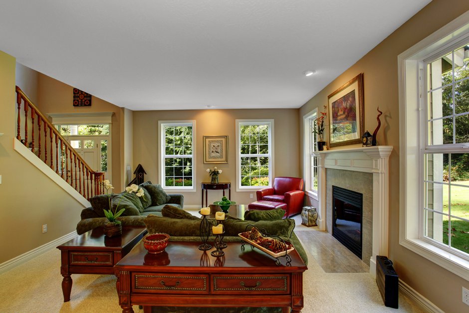 Встроенные светильники в интерьере