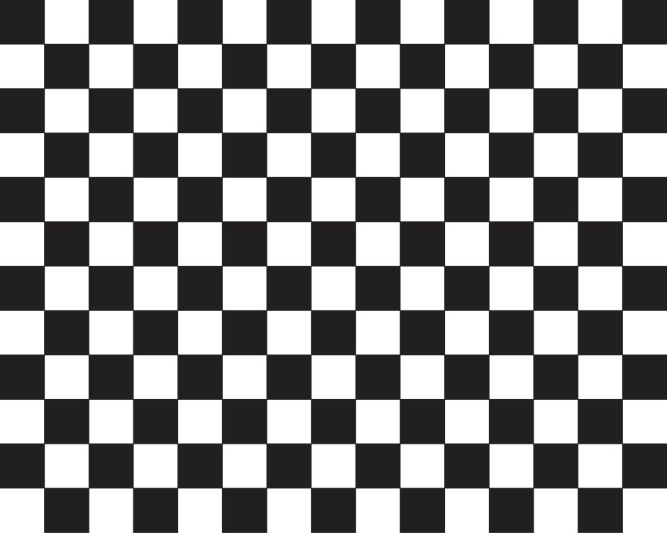 Черно белая клетка