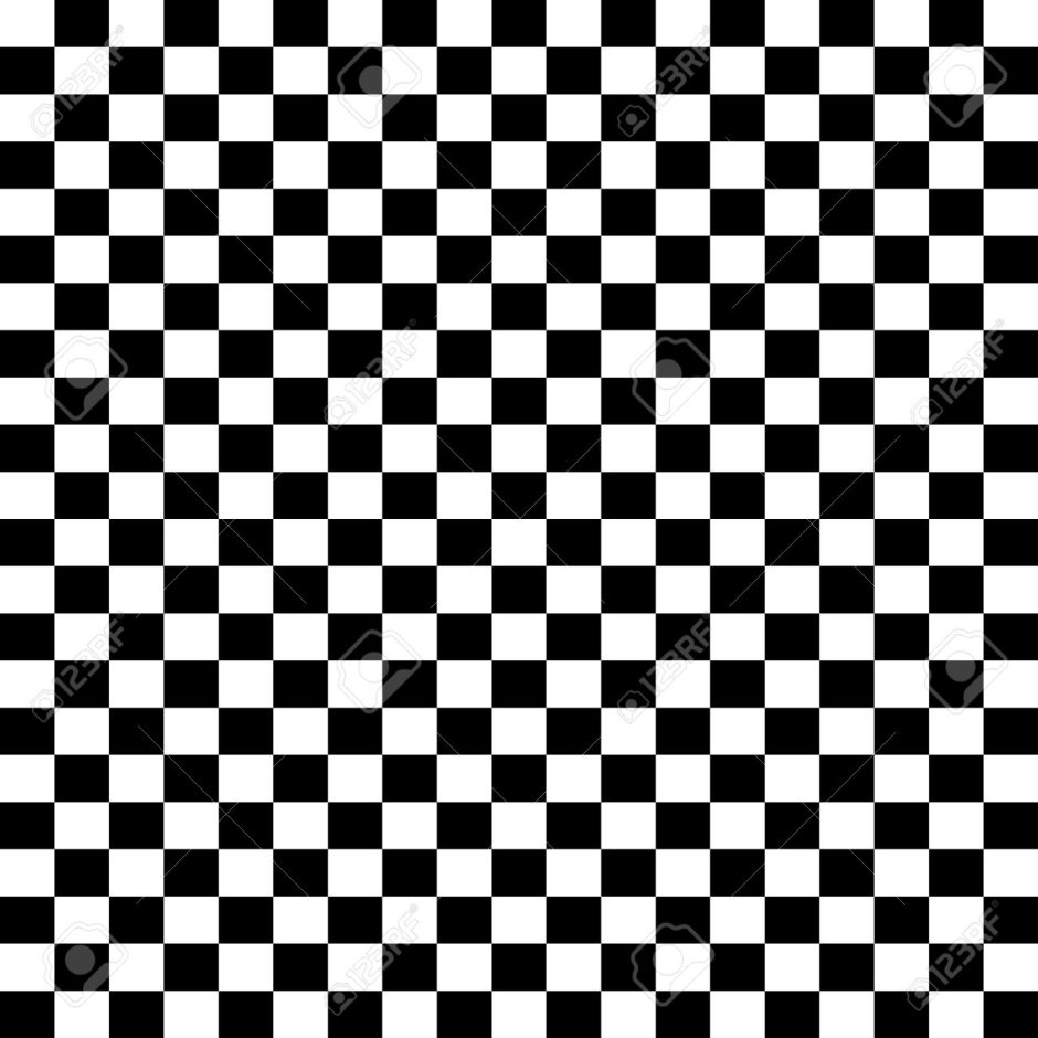 Огонь на фоне черно белых квадратов