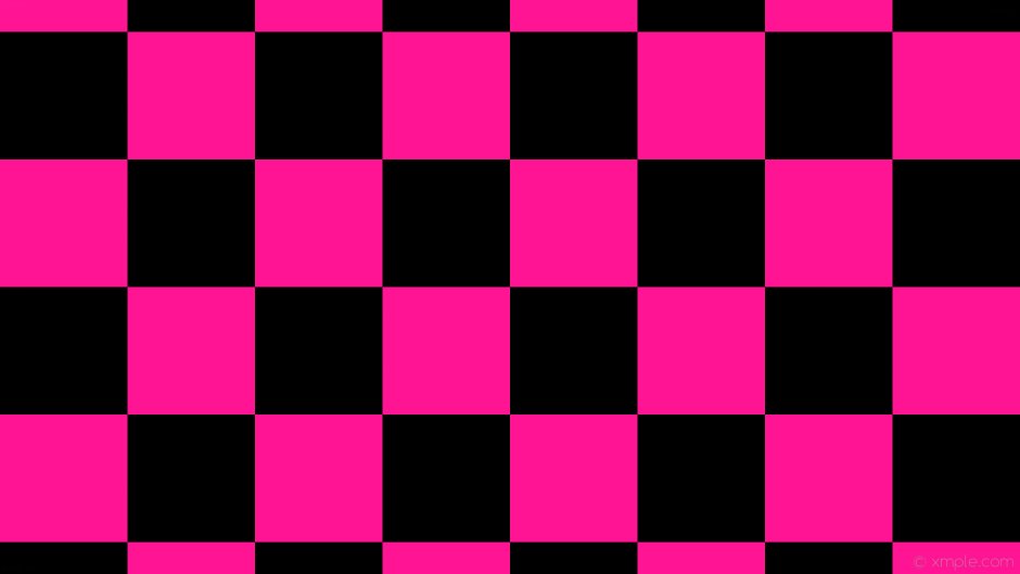 Черно розовая клетка