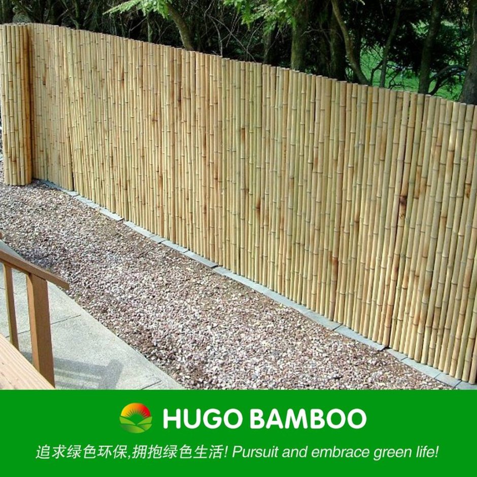 Бамбук для забора рулонный