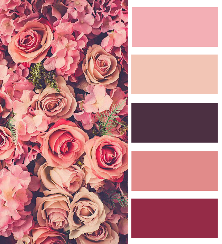 Трехцветковая палитра