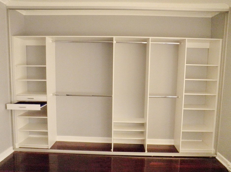 Шкаф купе без задней стенки