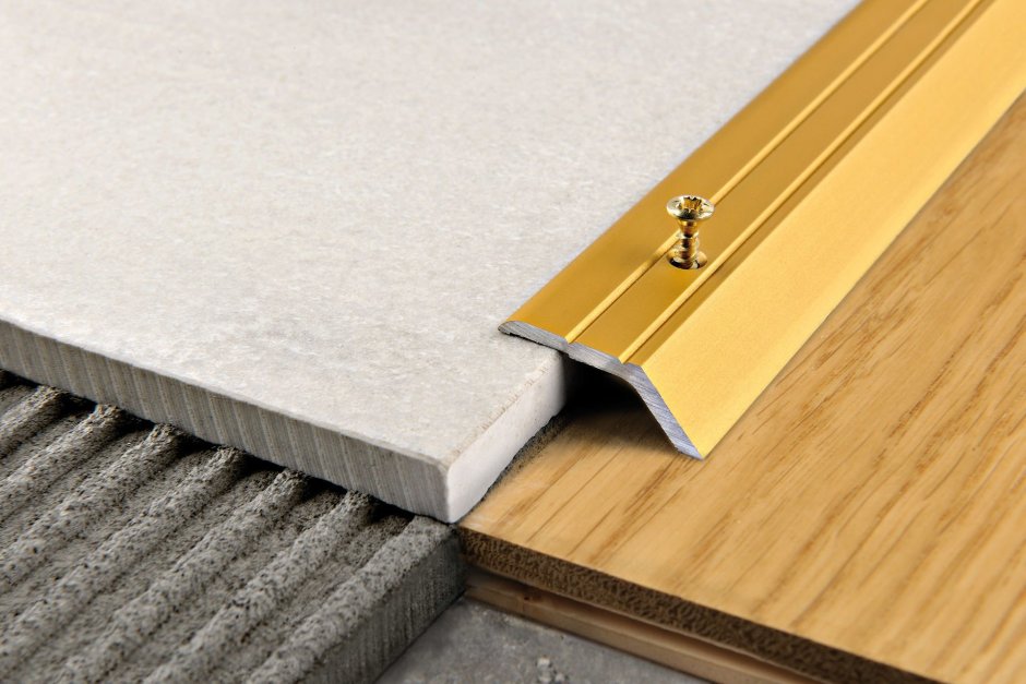 Алюминиевый порожек к08