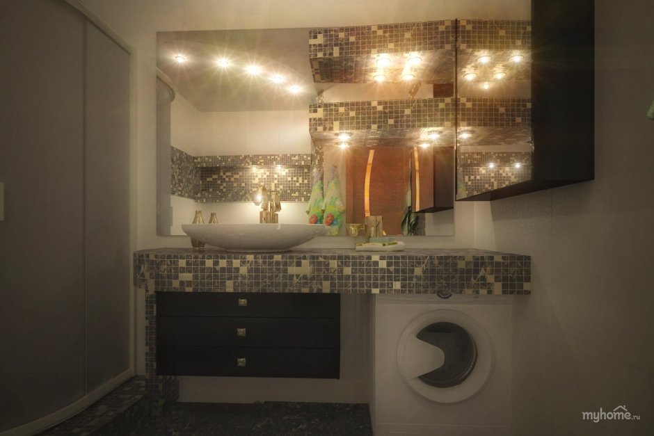 Тумба под раковину из гипсокартона своими руками