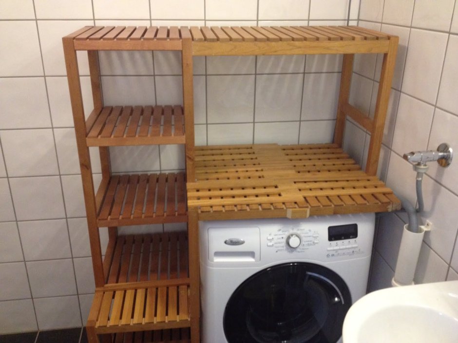 Короб столешница в ванной