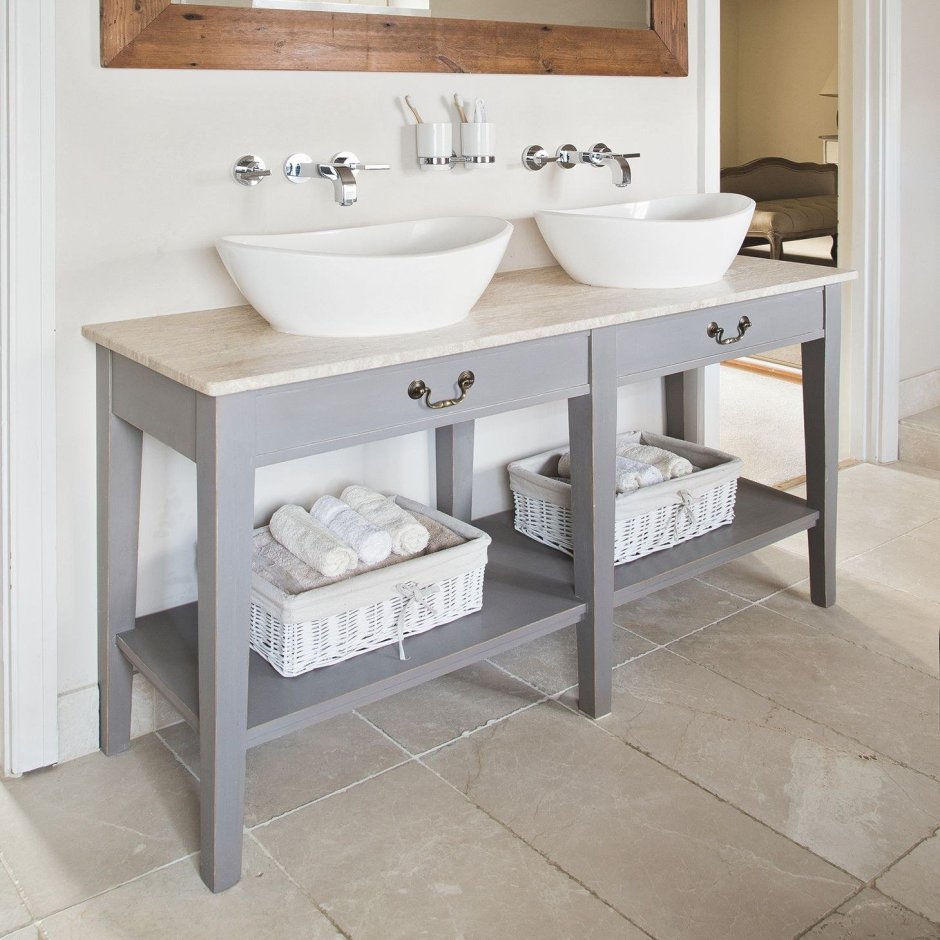 Каркас для столешницы в ванную под раковину