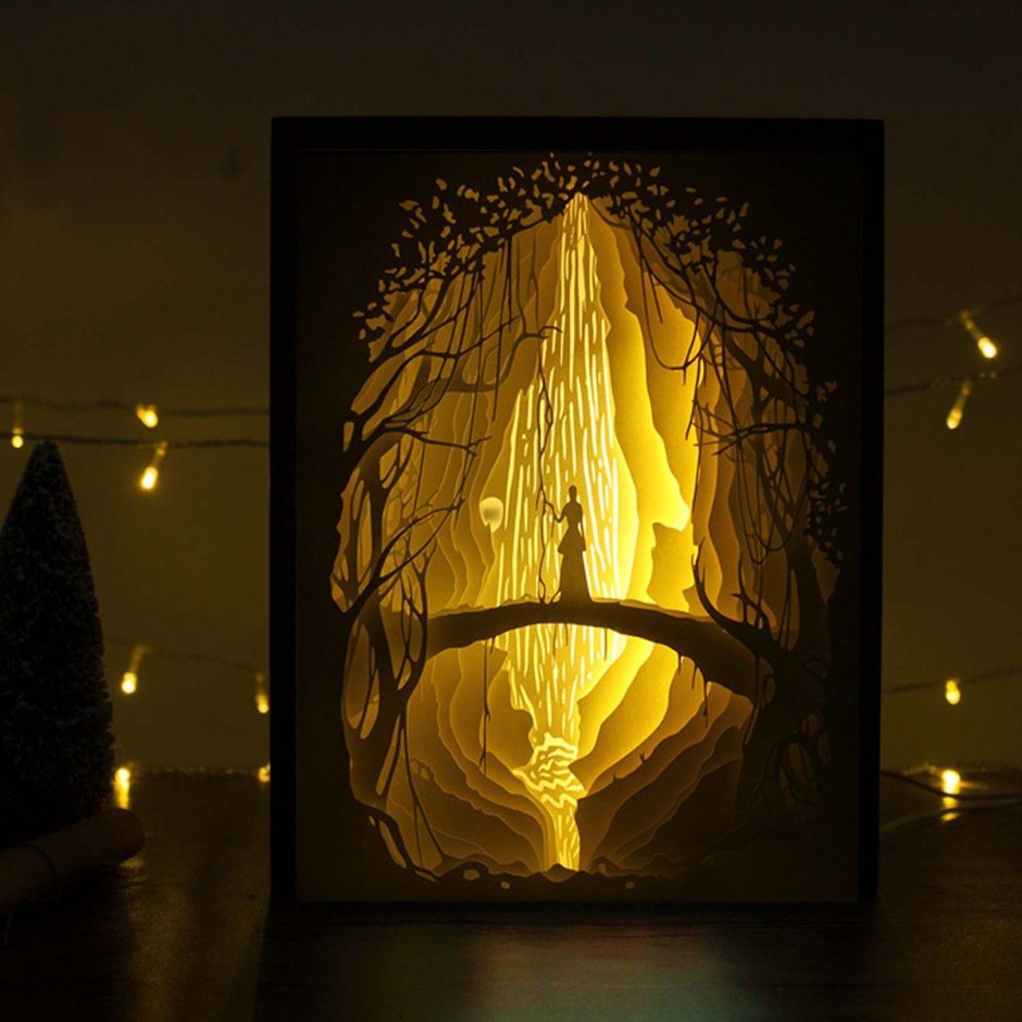 Лайтбокс пейзаж 45-45-d-112