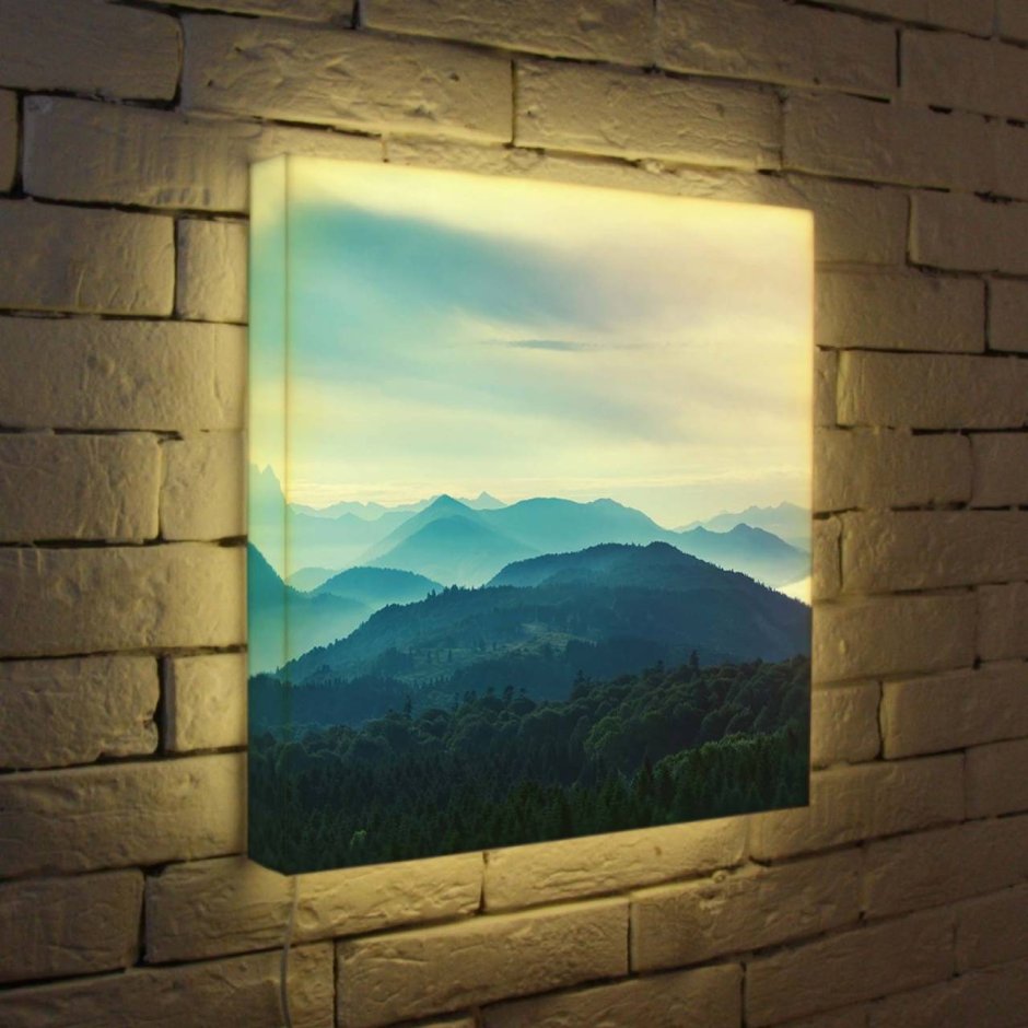 Объемная картина с подсветкой