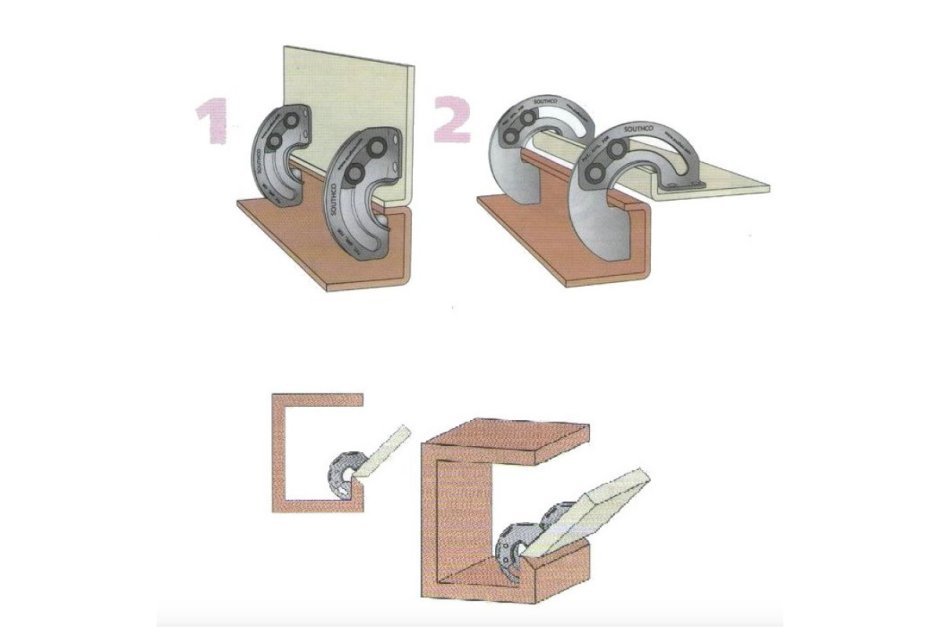 Скрытые скользящие петли cl119