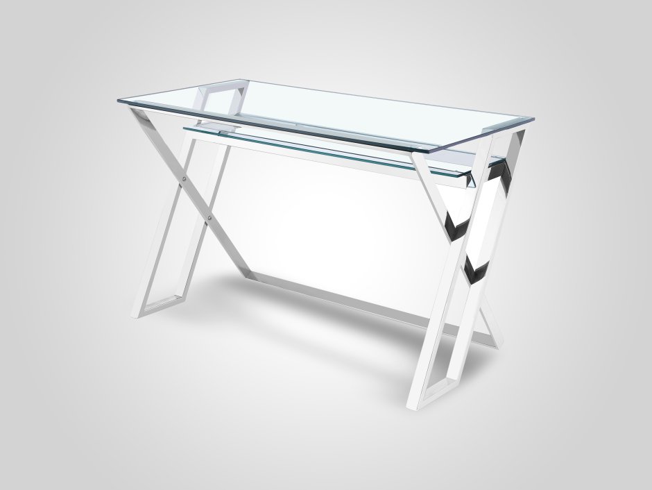 Стеклянный письменный стол