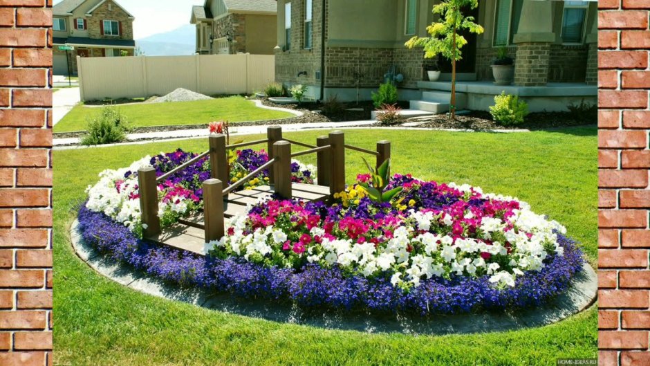 Клумба Цветочная колонна