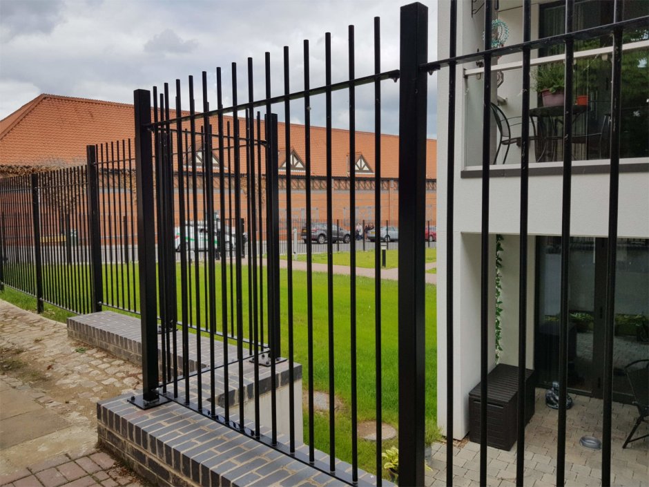 Калитка для забора лофт