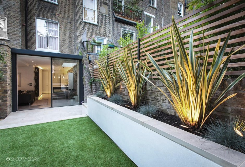 Дизайнерский забор лофт