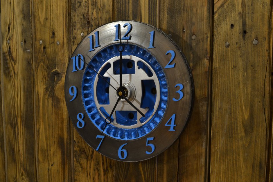 Часы из диска сцепления