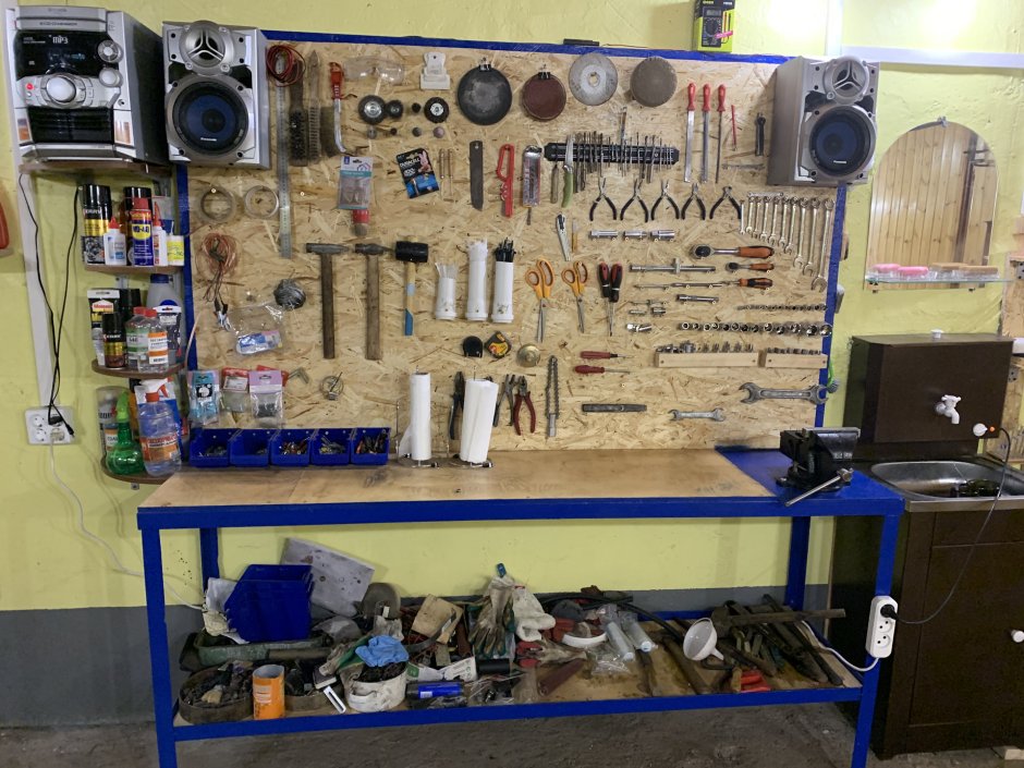 Обустройство гаража