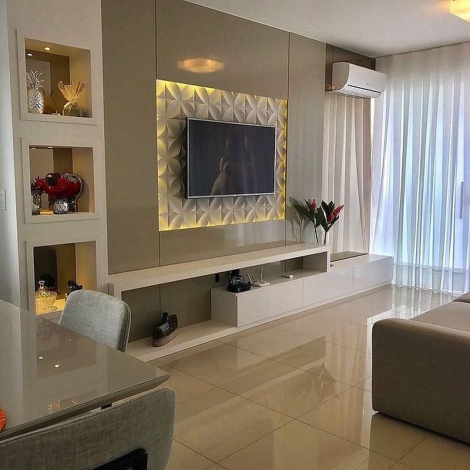 Каминив современном интерьере