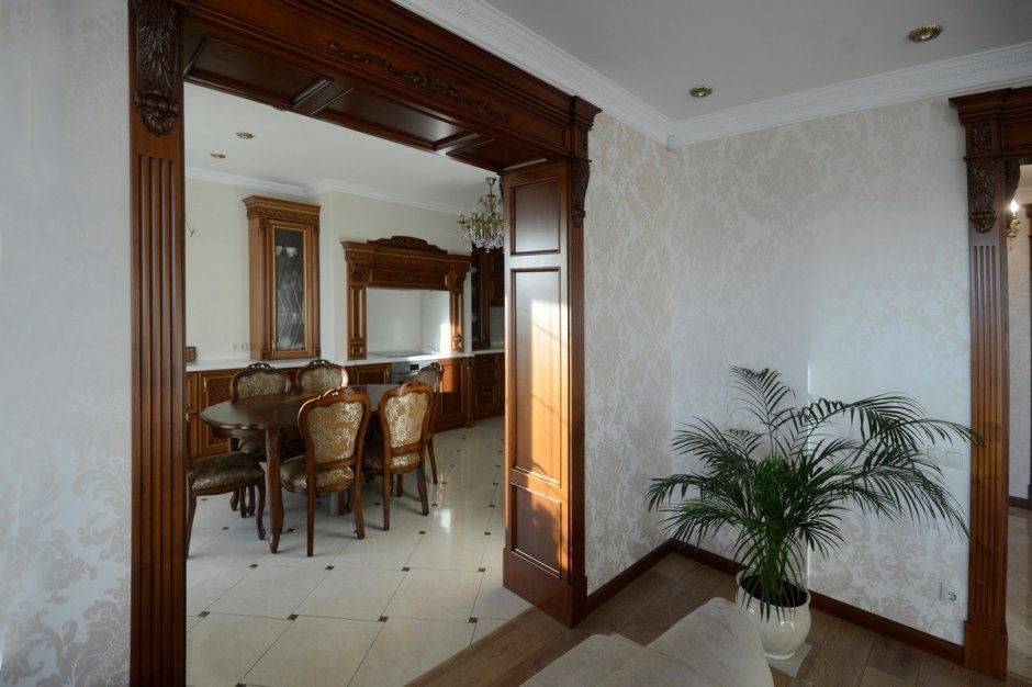 Отделка дверного проема без двери