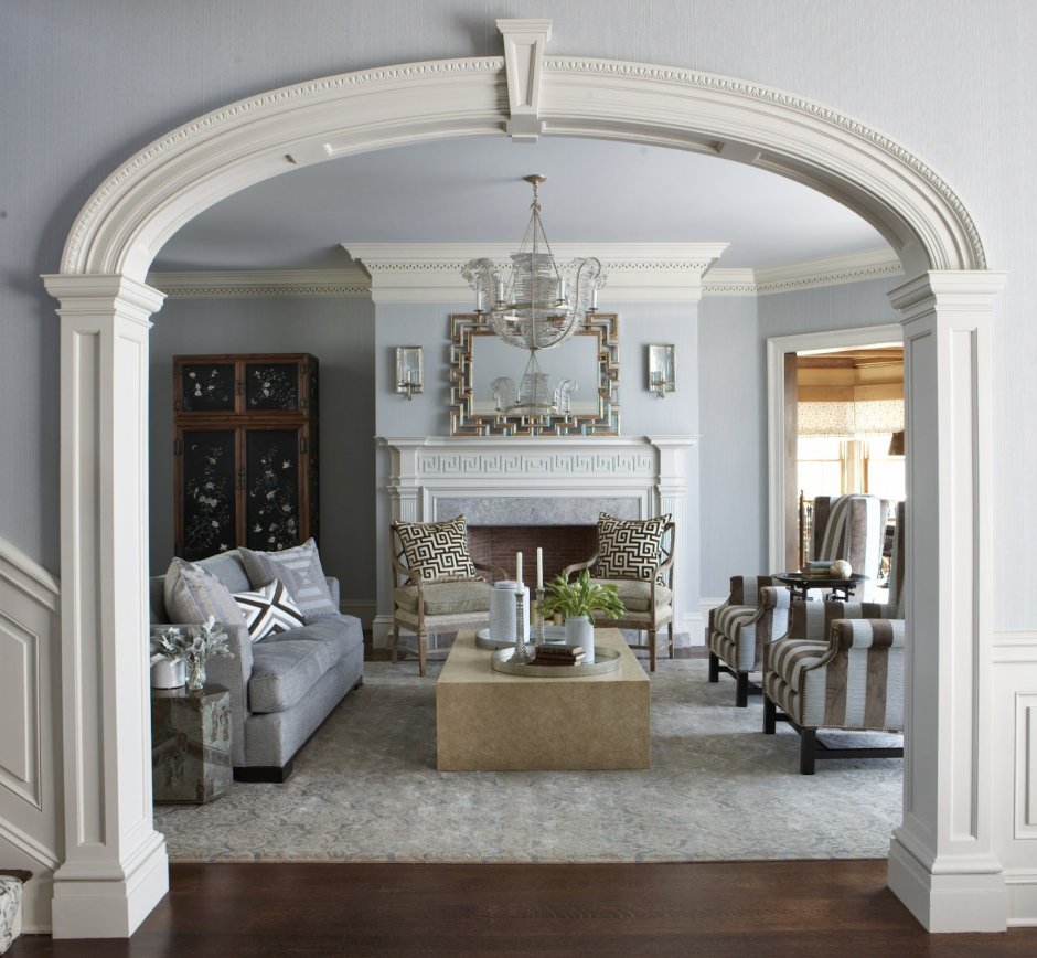 Колонны в интерьере