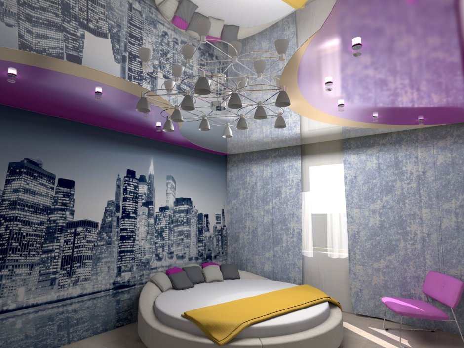 Натяжной потолок Lackfolie палитра