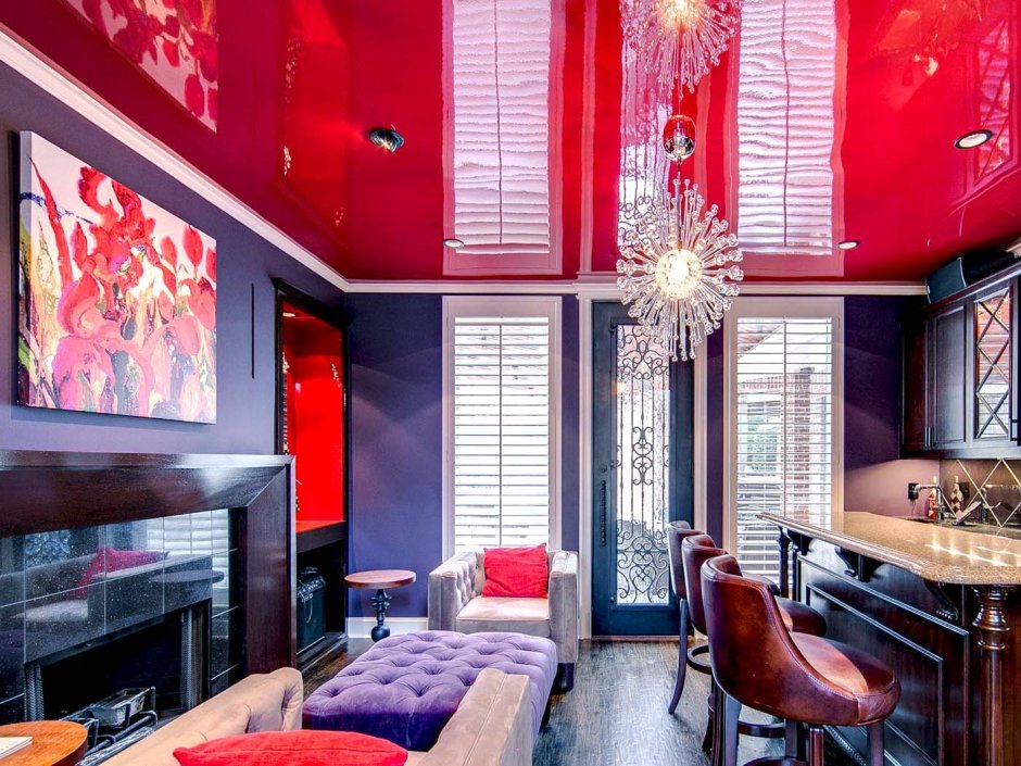 Натяжной потолок Дескор цвета