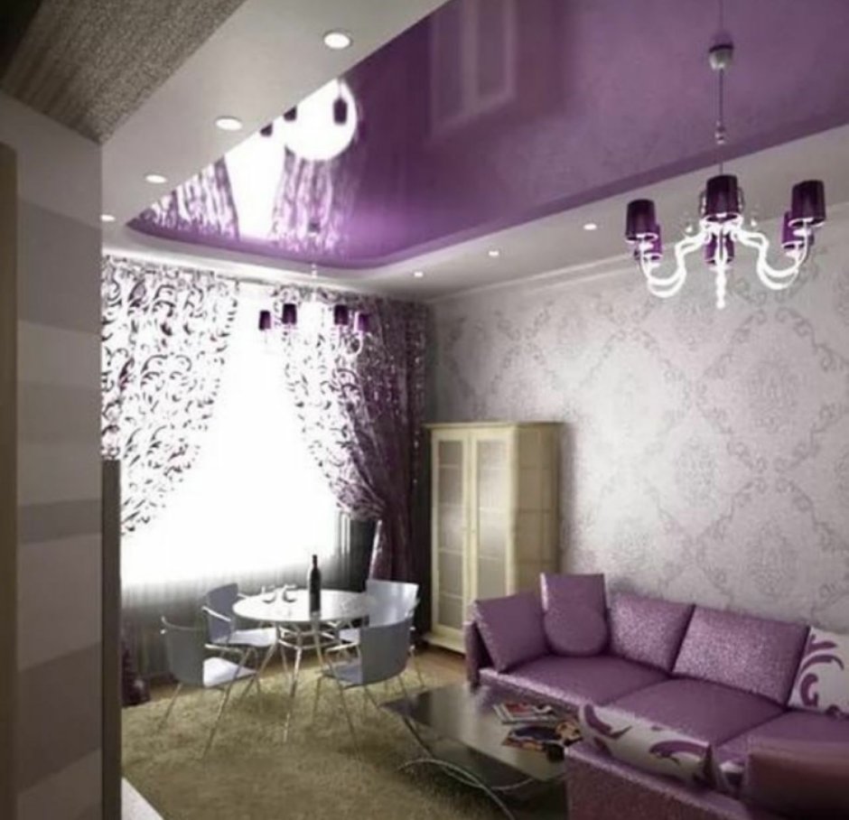 Круг на потолке