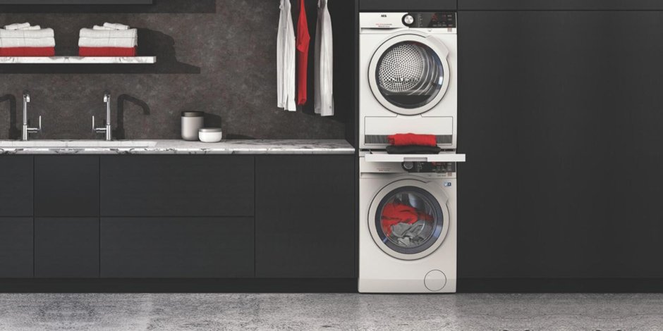 АЕГ стиральная и сушильная машина