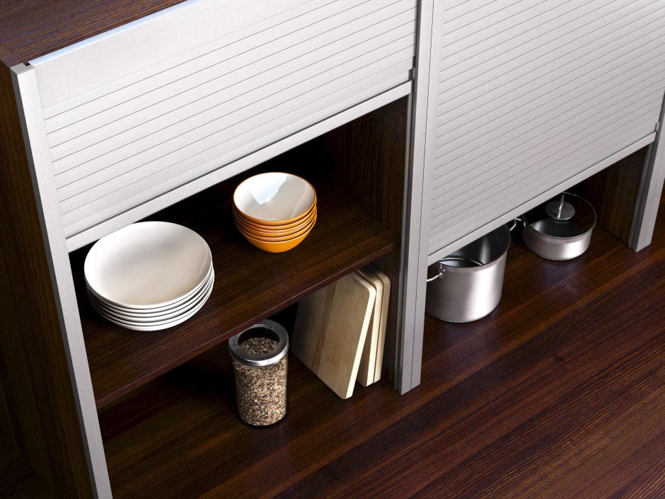 Мебельные рольставни Рехау (Rehau)