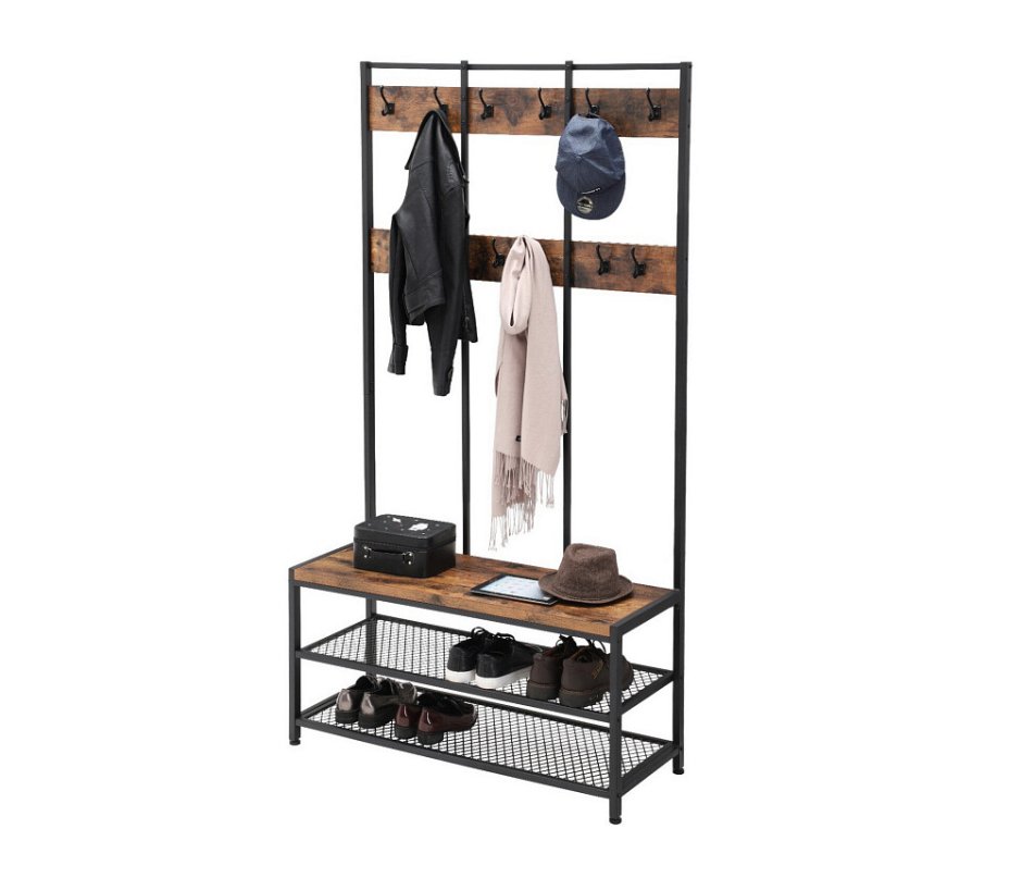 Металлическая вешалка в прихожую