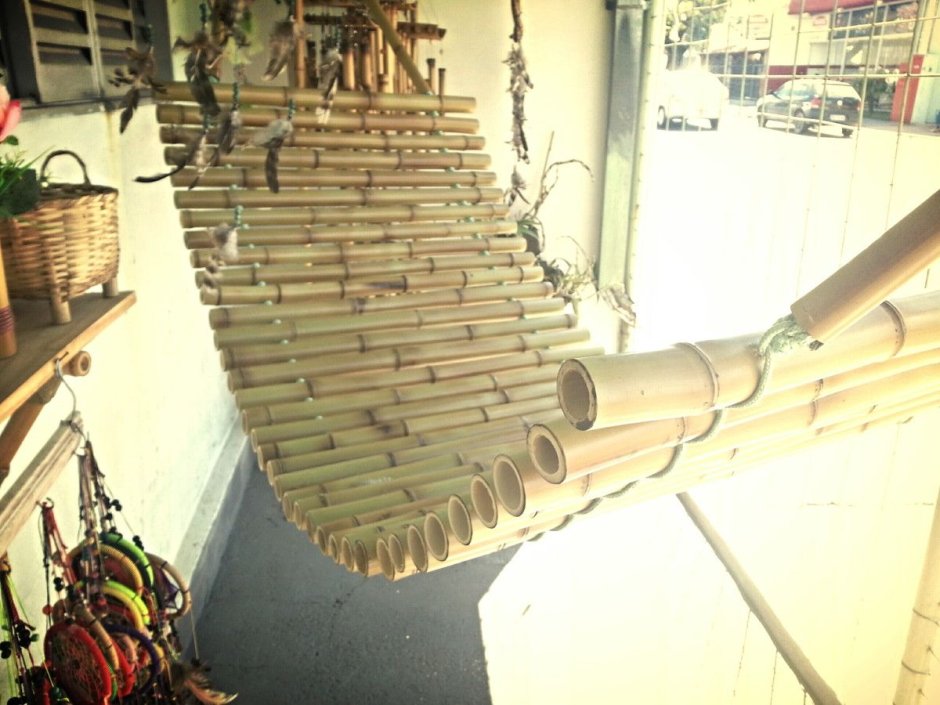 Поделки из бамбуковых стволов