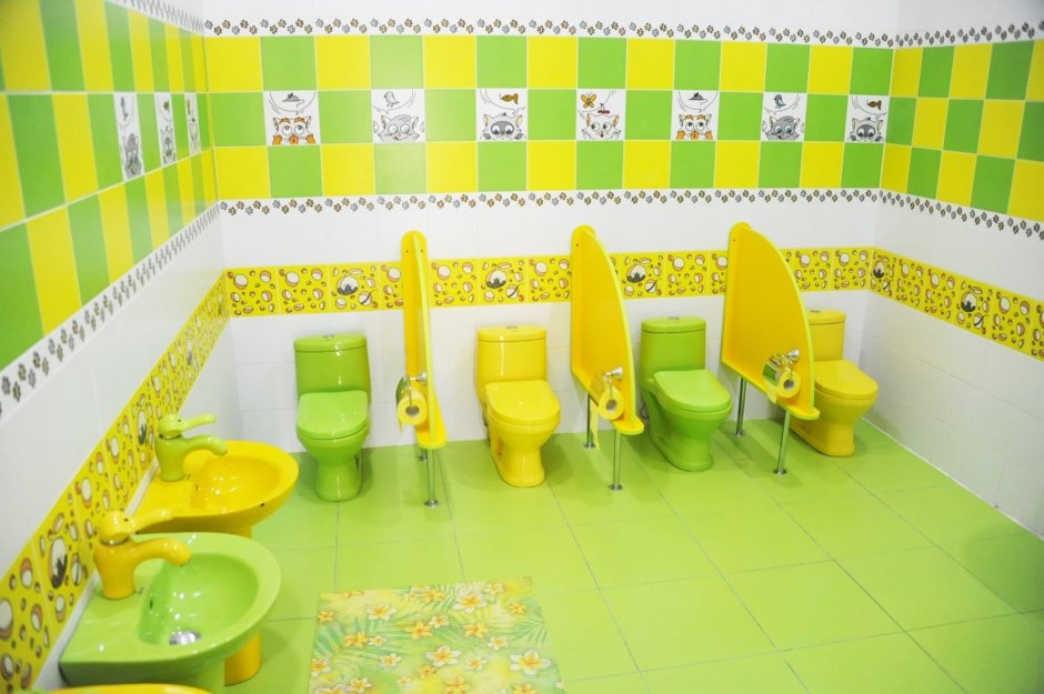 Туалет в детском саду