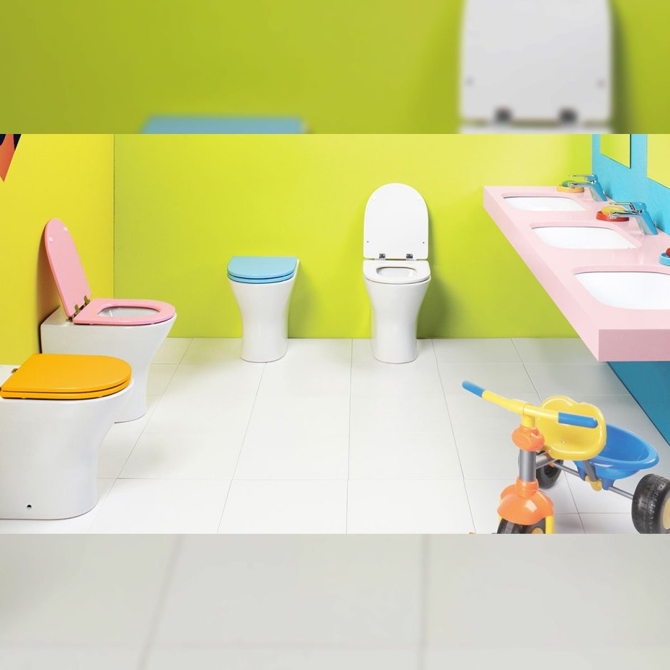 Детские унитазы в детском саду
