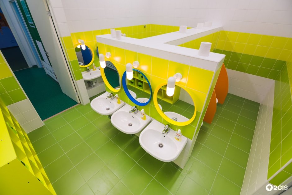 Планировка детского туалета