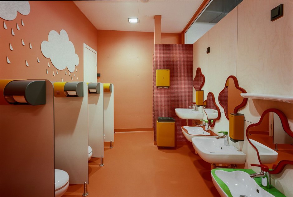 Санузел в детском саду
