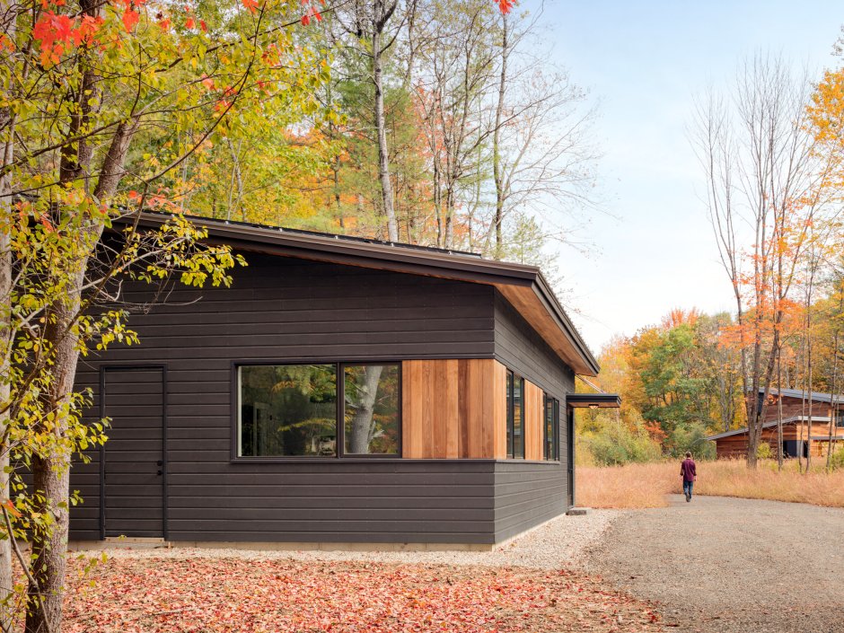 Tiny House с односкатной крышей