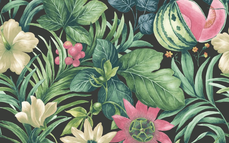 Растительный принт