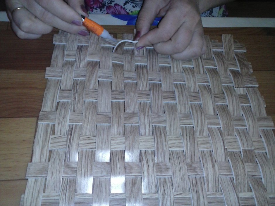 Коврик из линолеума