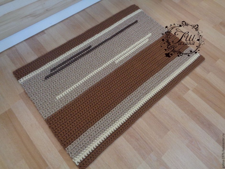 Коврик в прихожую крючко
