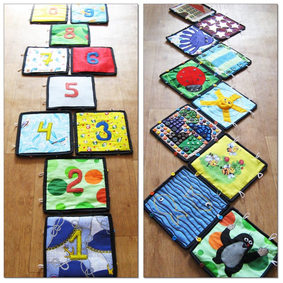 Тактильный коврик для детей