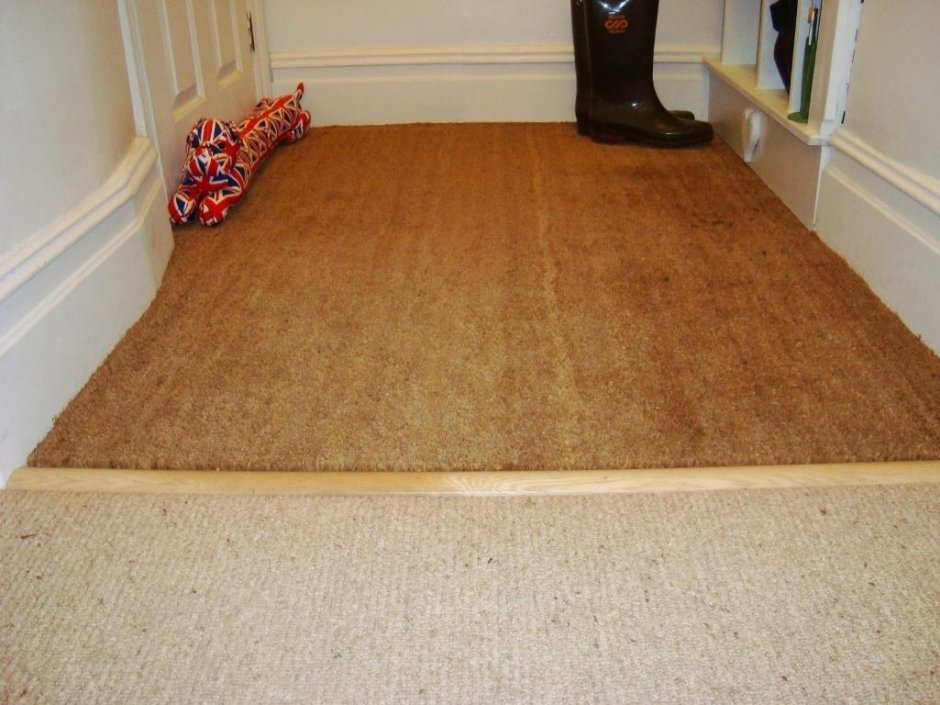 Коврик из трикотажной пряжи