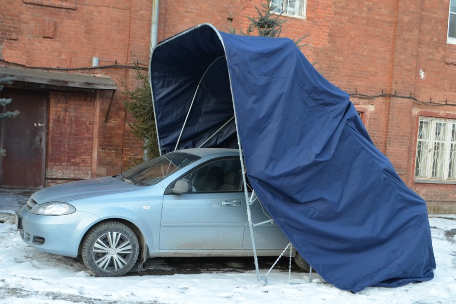 Автогараж Ракушка тент