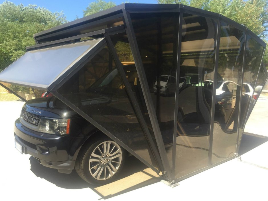 Складывающийся навес для автомобиля